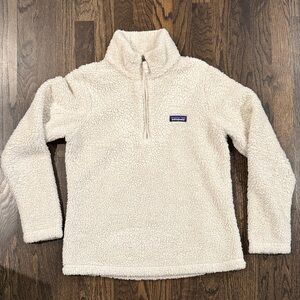 Patagonia Women's Off-White Teddy Jacket